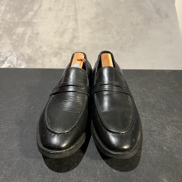Red Wings Shoes Mens Size 39 Black Leather Penny Loafers Made In USA main image 8